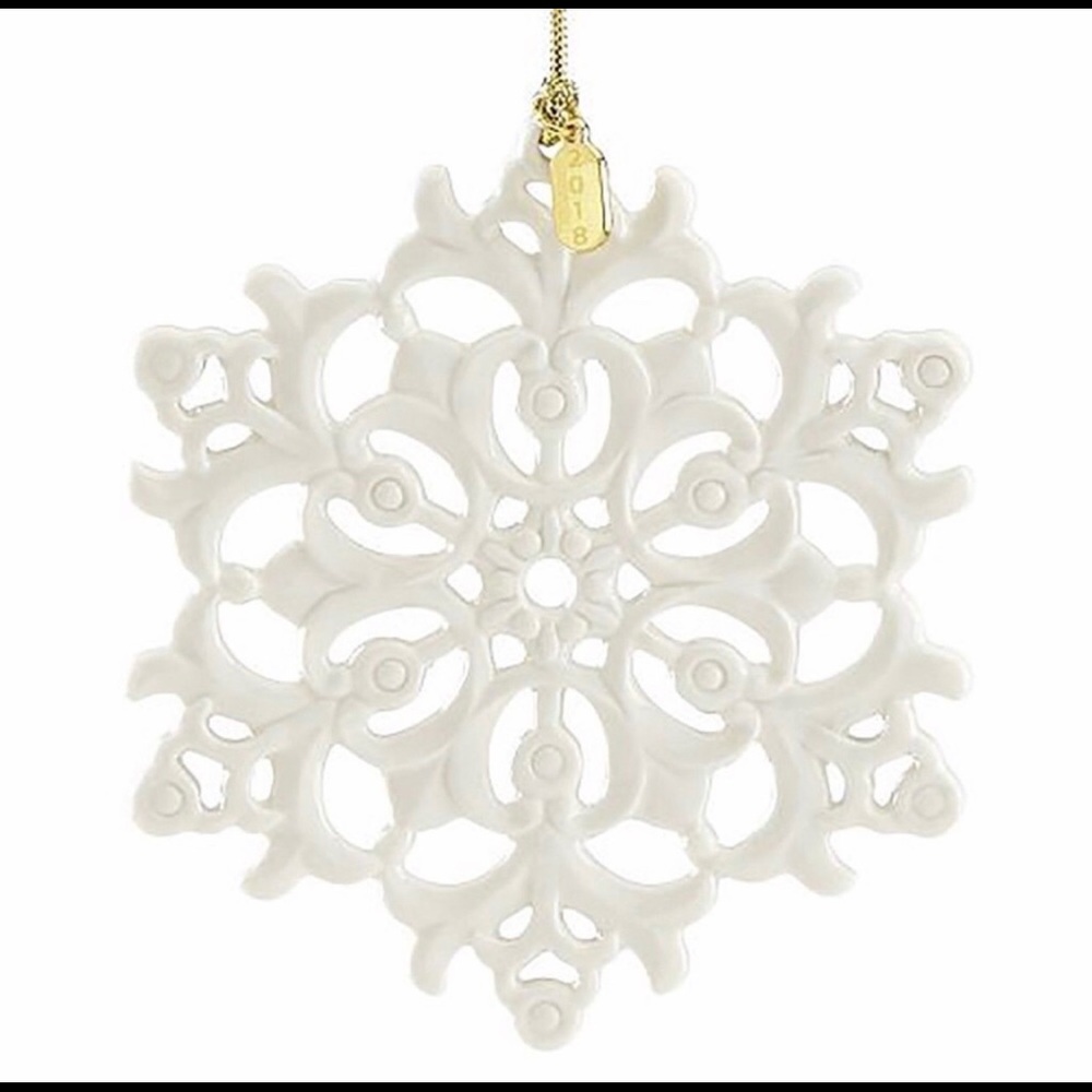 Lenox 2018 Snow Fantasies Snowflake Ornament ❄️